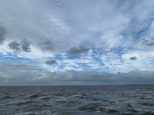 Heute geht es hinaus aufs Meer